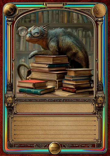 Library Dragon badge